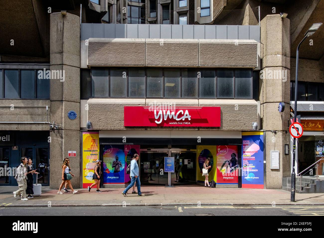 Central YMCA, das weltweit erste YMCA, Great Russell Street, London, Großbritannien Stockfoto
