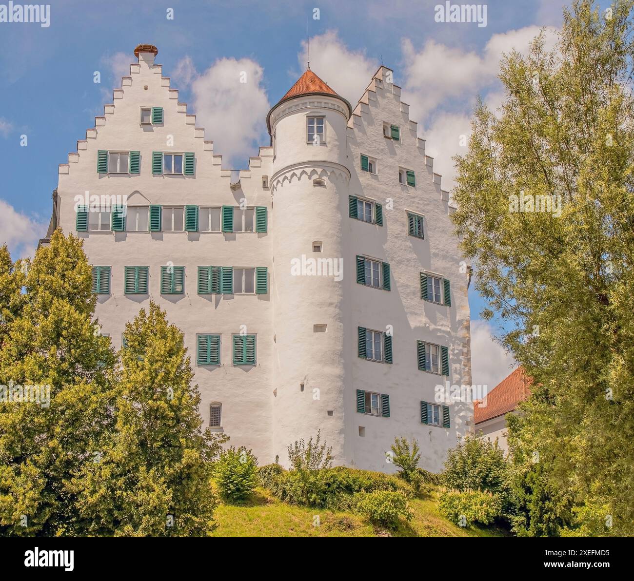 Schloss Aulendorf, Bezirk Ravensburg Stockfoto