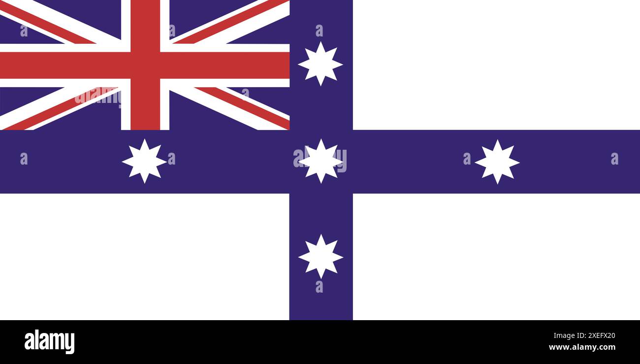 Die beste australische Flagge. Illustration des Happy Australia Flag Day Stockfoto