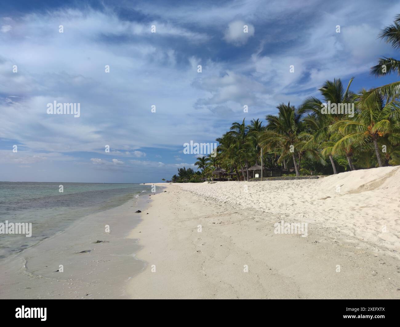 Le Morne Beach, Mauritius Stockfoto