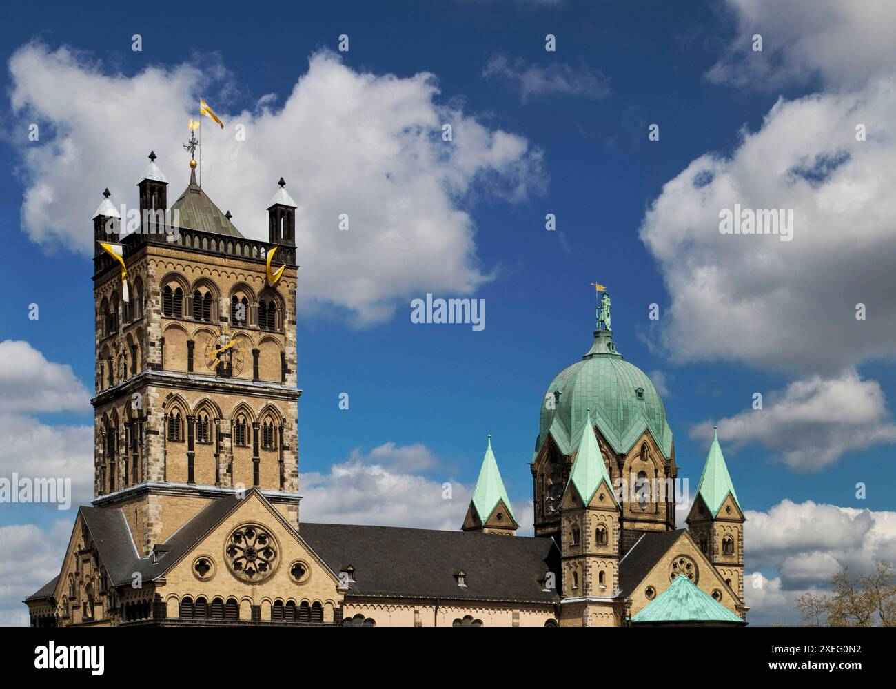 St. Quirinus-Münster, Neuss, Niederrhein, Nordrhein-Westfalen, Deutschland, Europa Stockfoto