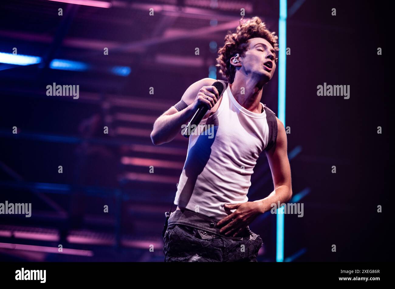 London, Vereinigtes Königreich. Juni 2024. Stolz kommt schon früh in Wembley mit einer aufregenden Vorstellung von Troye Sivan. Cristina Massei/Alamy Live News Stockfoto