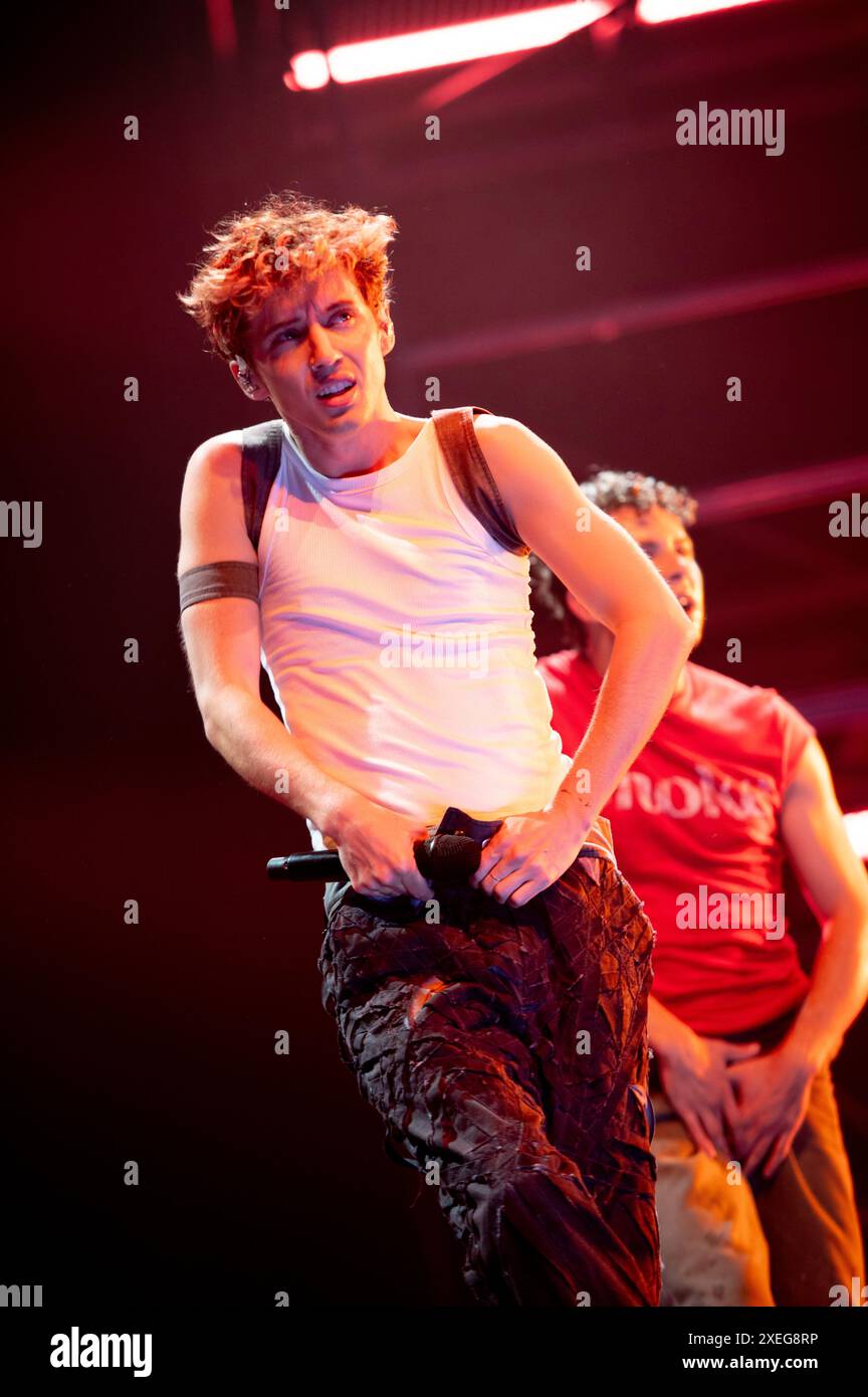 London, Vereinigtes Königreich. Juni 2024. Stolz kommt schon früh in Wembley mit einer aufregenden Vorstellung von Troye Sivan. Cristina Massei/Alamy Live News Stockfoto