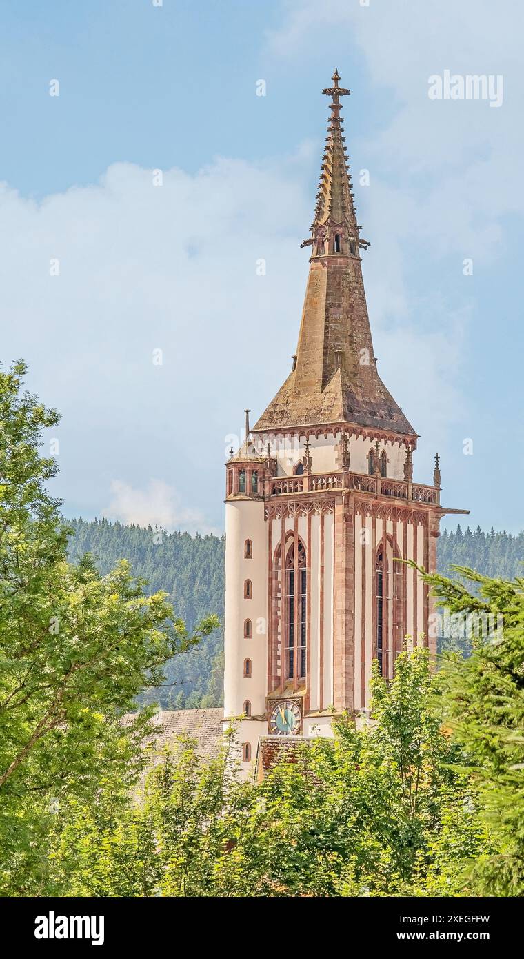 St. Jakobus Münster in Titisee-Neustadt Stockfoto