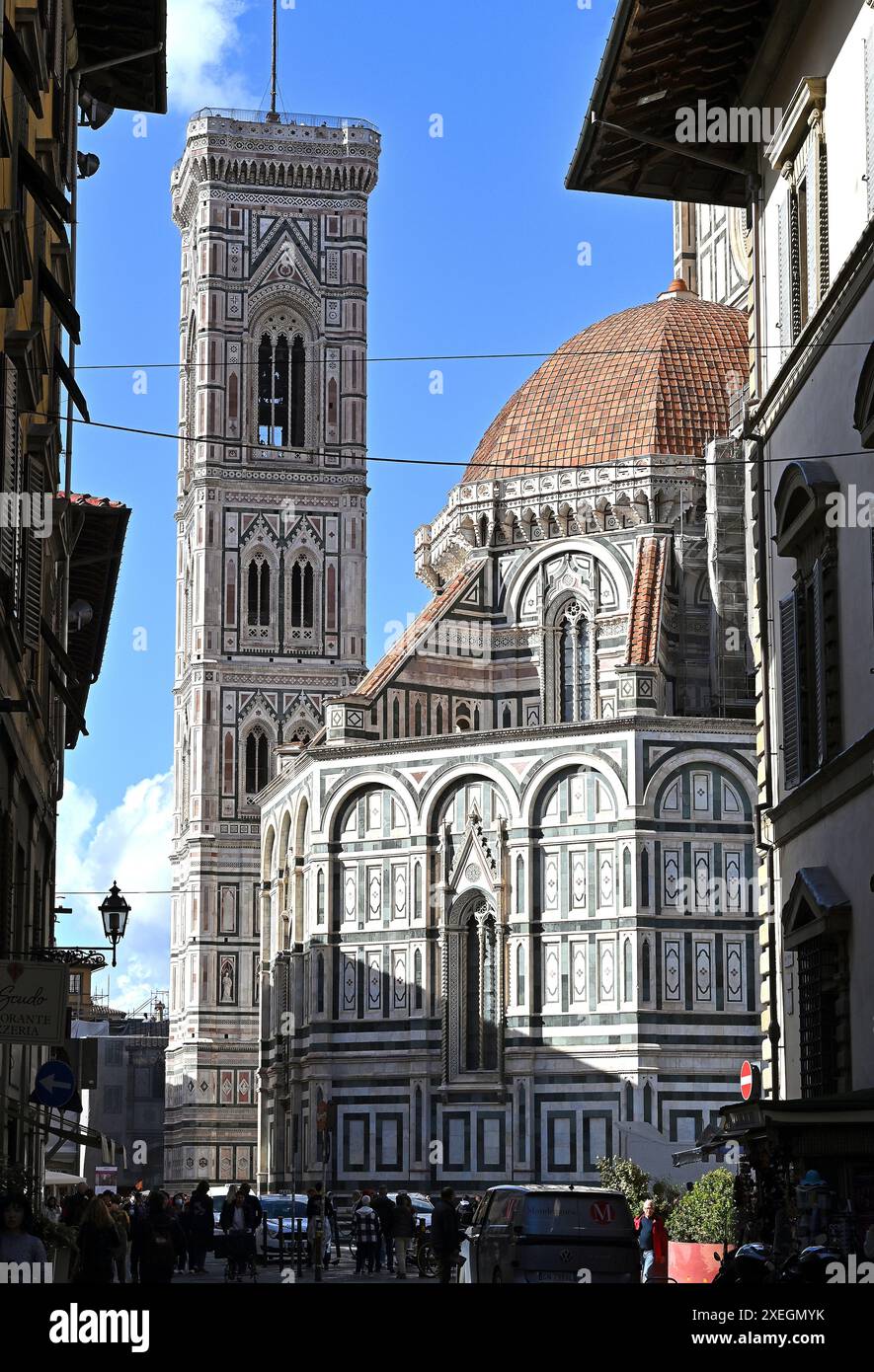 Kathedrale, Santa Maria del Fiore, Florenz, Toskana, Italien Stockfoto