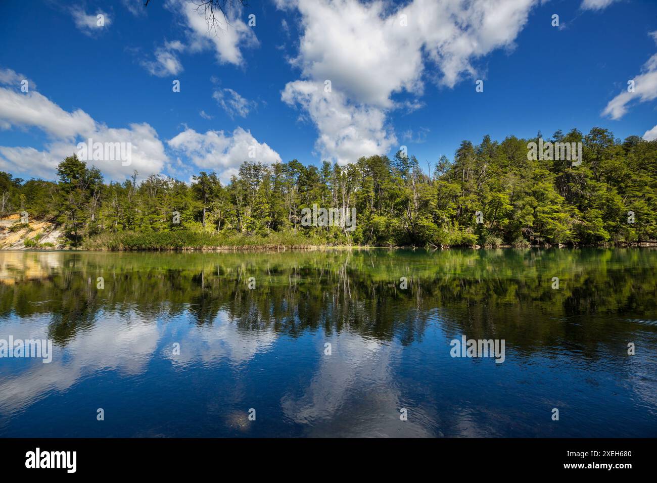Sommer-See Stockfoto