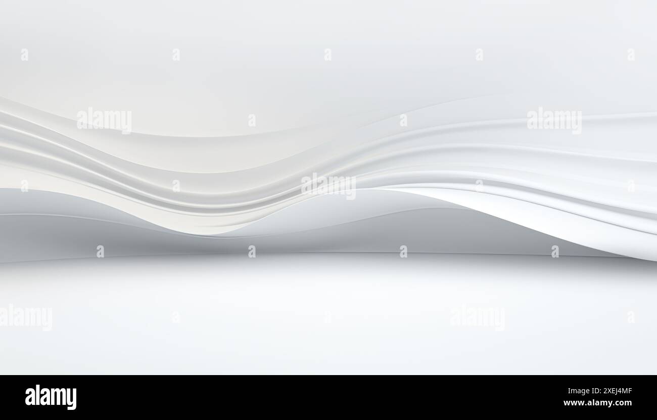 3D-Hintergrund für helle Wand Stockfoto