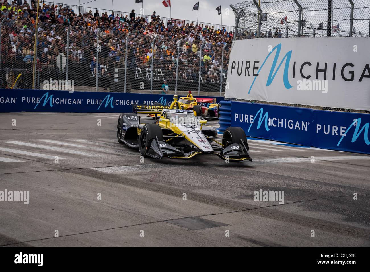 NTT INDYCAR SERIE: Februar Detroit Grand Prix Stockfoto