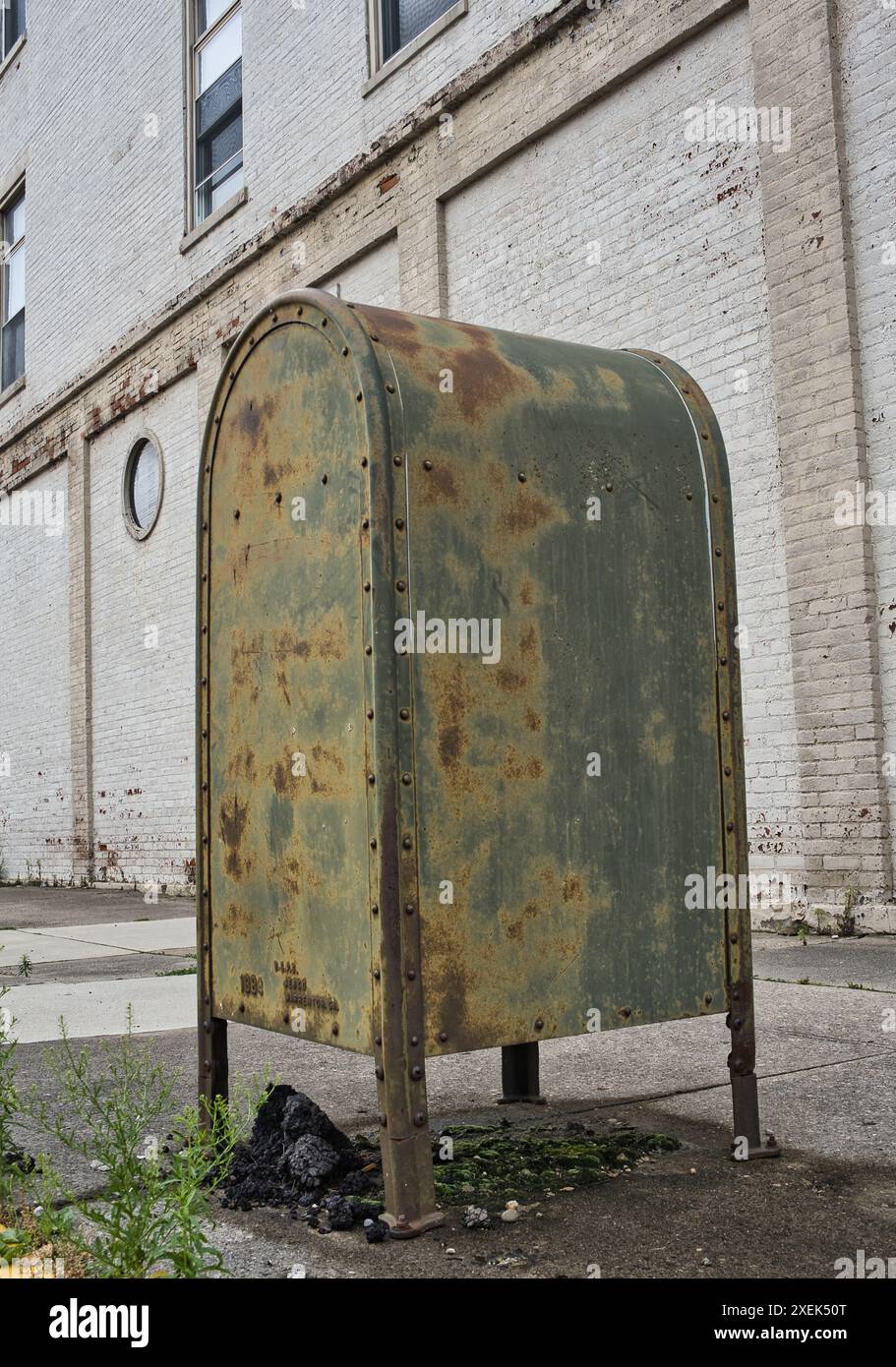 Vintage-USPS-Postfach USA 2024 Stockfoto