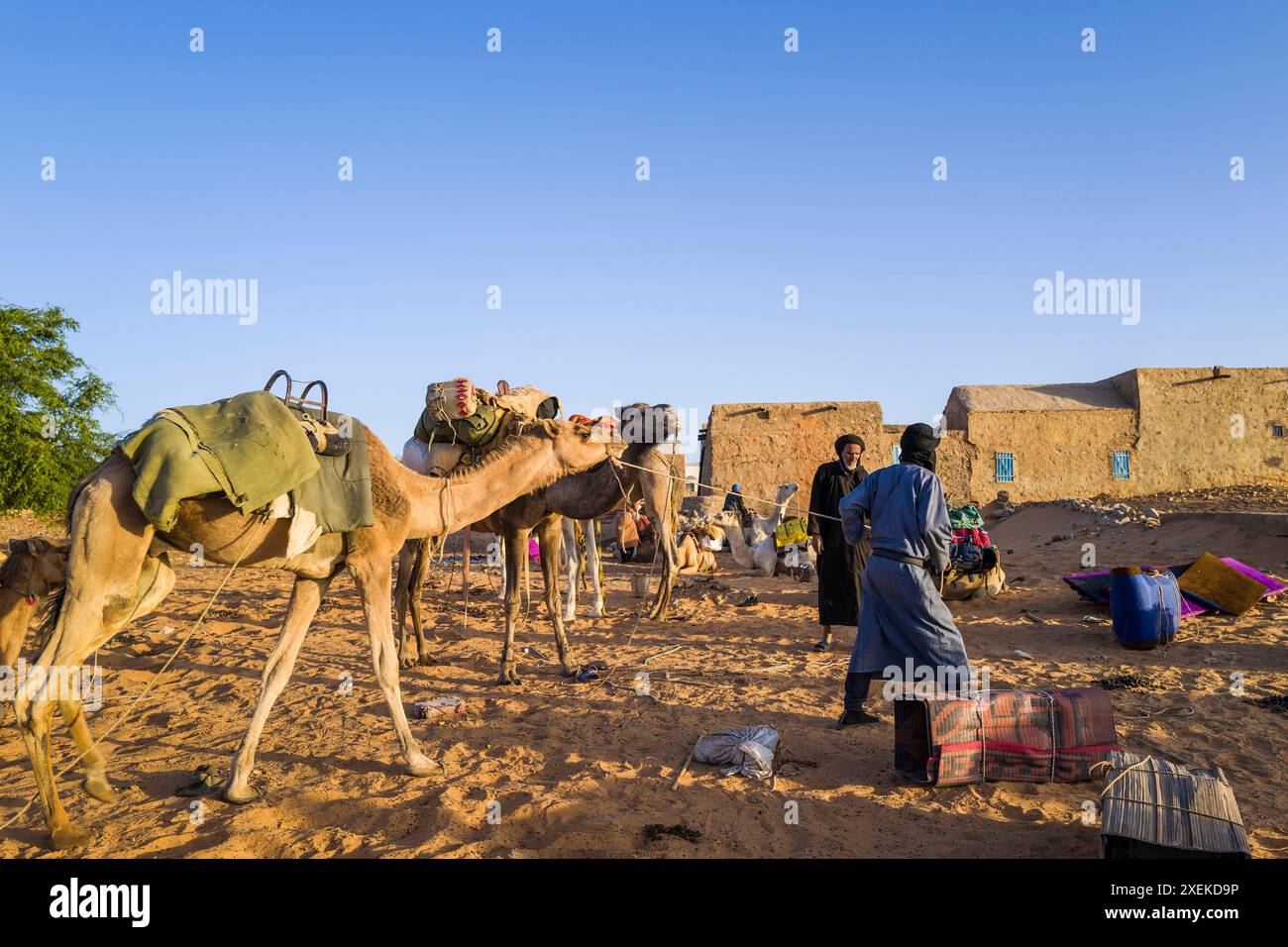 Mauretanien, Chinguetti, Alltag Stockfoto