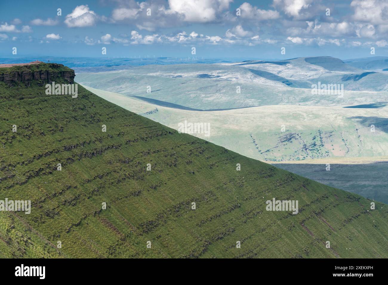 Pen-y-Fan Brecon Beacons, Wales, Großbritannien Stockfoto