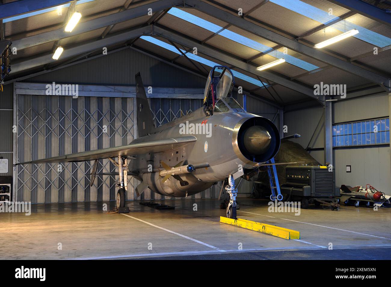 Lightning 'XR728' in Bruntingthorpe. Stockfoto