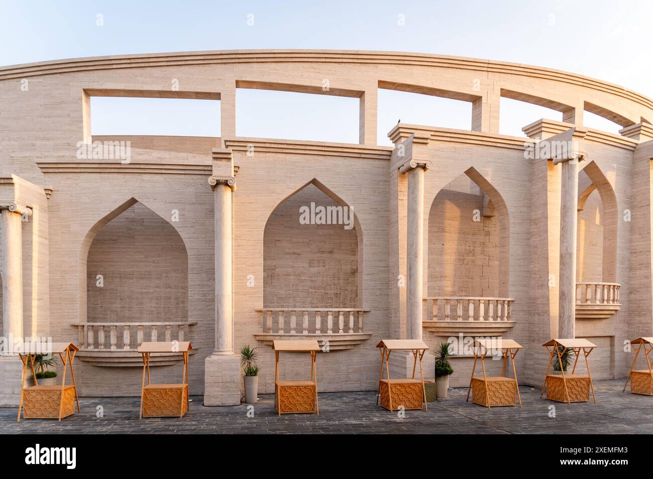 Katara Amphitheatre, Doha, Katar Stockfoto
