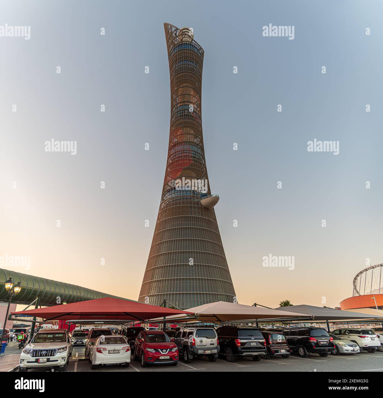 Die Fackel, Doha, Katar Stockfoto