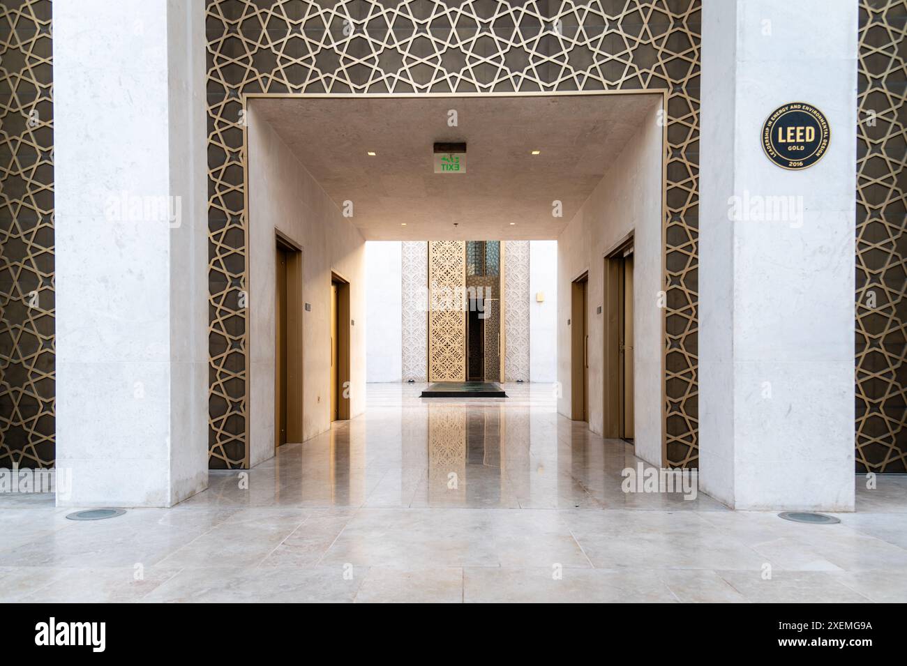 Msheireb-Moschee, Doha, Katar Stockfoto