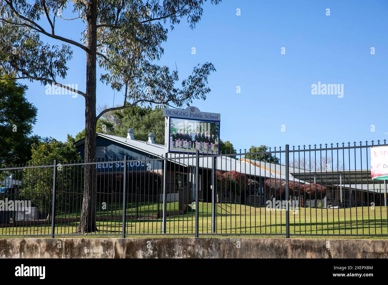 Australische öffentliche Schule in Dungog, New South Wales, Australien Stockfoto