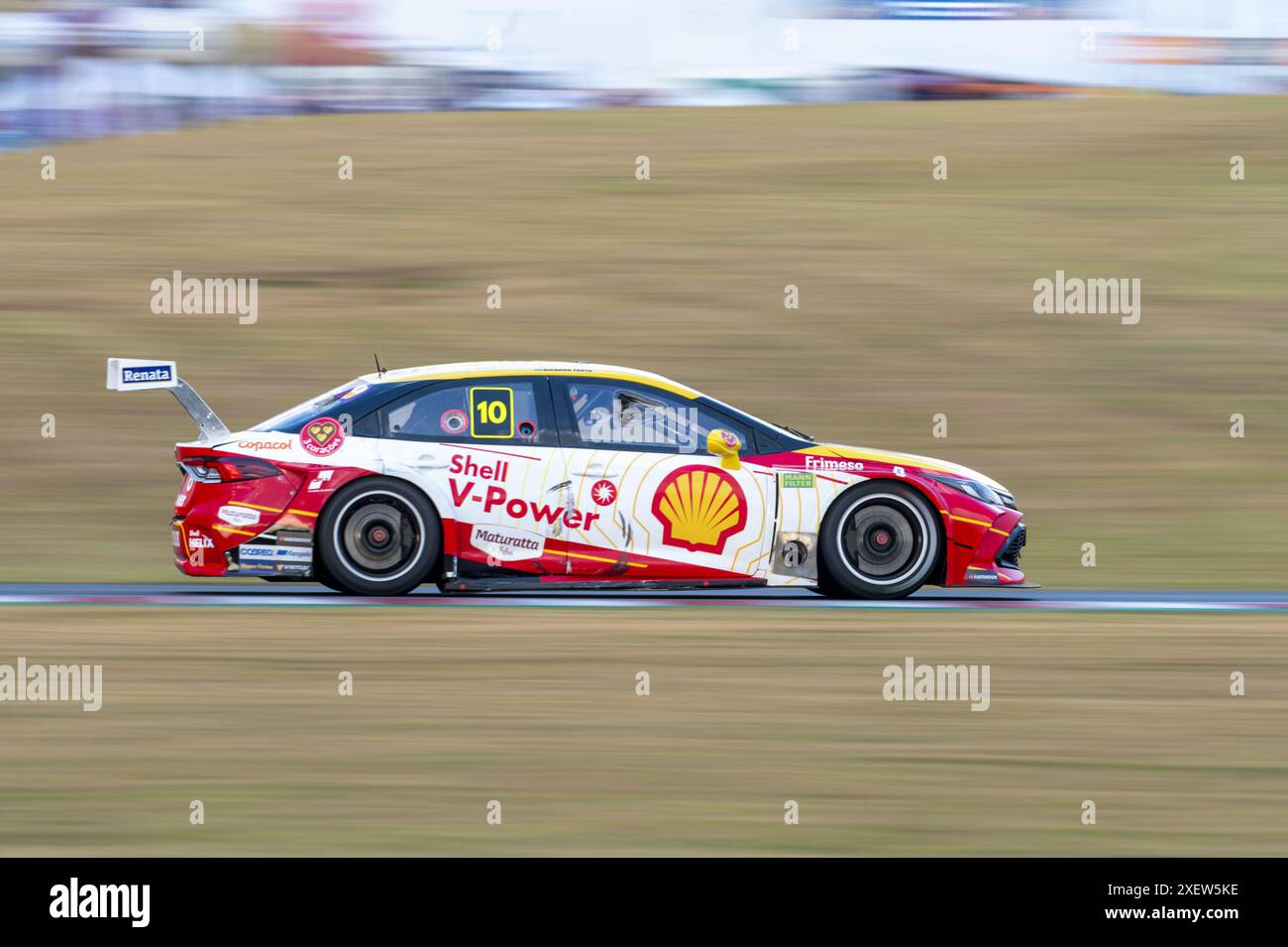 Mogi Guacu, Brasilien. Juni 2024. SP - MOGI GUACU - 06/29/2024 - STOCK CAR - SAMSTAG - AUTODROMO VELO CITTA - Team von Fahrer Ricardo Zonta vom RCM Motorsports Team während des Stock Car Rennens auf dem Autodromo Velocitta. Foto: Anderson Romao/AGIF Credit: AGIF/Alamy Live News Stockfoto