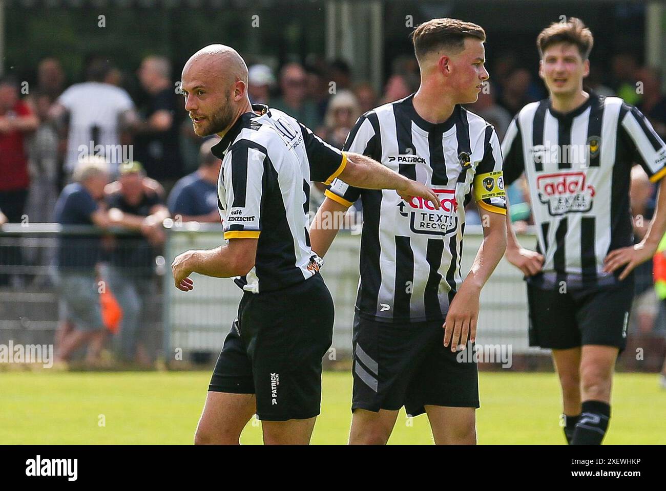 Schiedam, Niederlande. 30. Juni 2024. SCHIEDAM 29-6-24, Sportpark Thurlede, Saison 2024/2025, dutch eredivisie, Excelsior 20 - Sparta (freundlich), Bob van der Waal neemt afscheid Credit: Pro Shots/Alamy Live News Stockfoto