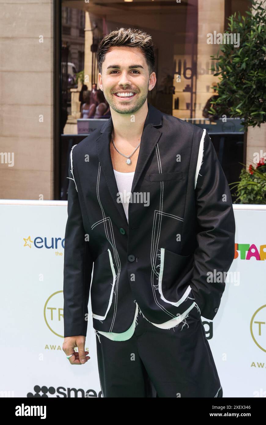 London, Großbritannien. Juni 2024. Joe Baggs besuchte die TRICS Awards 2024 im Grosvenor House in London. (Foto: Brett Cove/SOPA Images/SIPA USA) Credit: SIPA USA/Alamy Live News Stockfoto