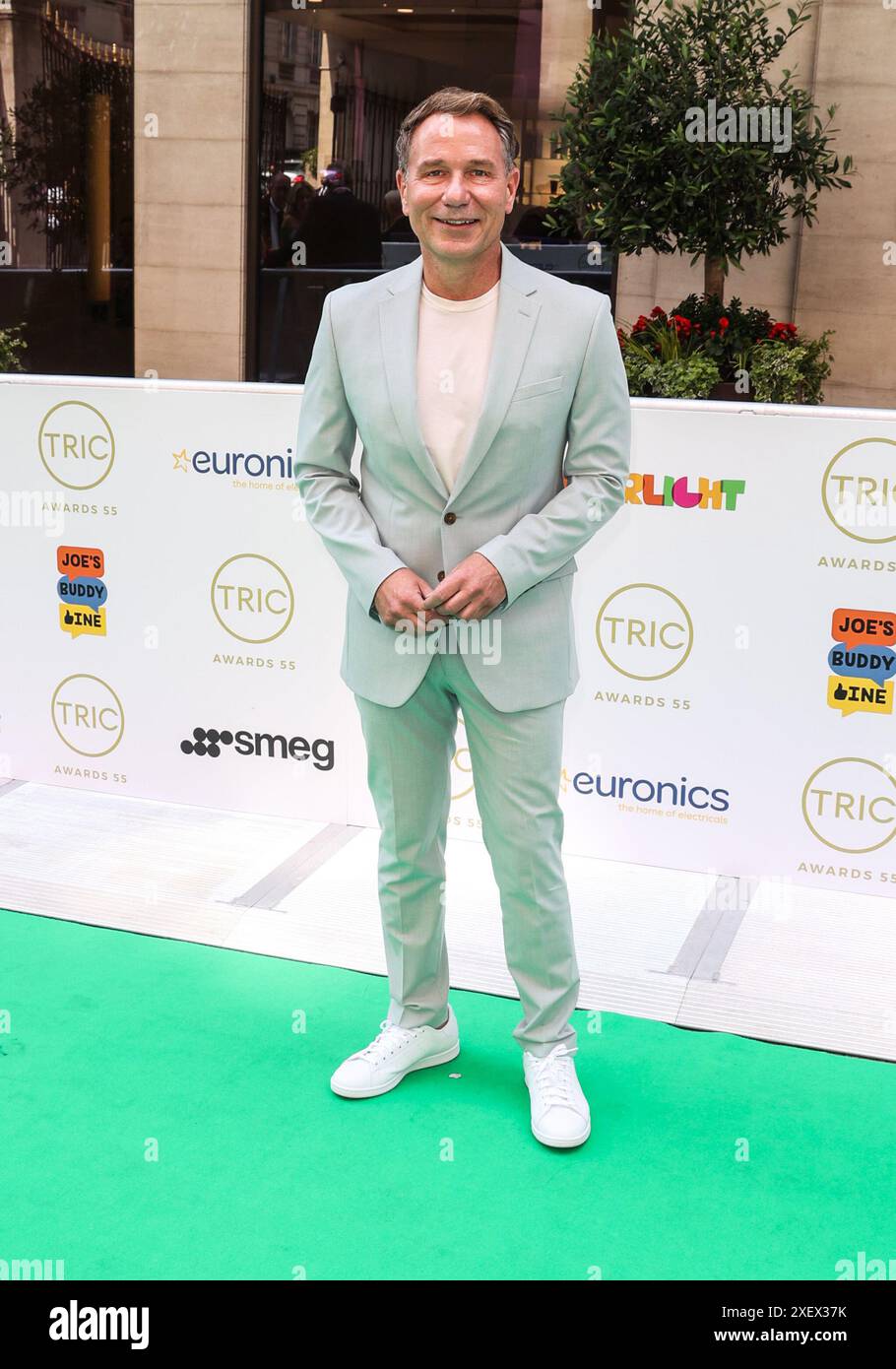 London, Großbritannien. Juni 2024. Richard Arnold sah die TRICS Awards 2024 im Grosvenor House in London (Foto: Brett Cove/SOPA Images/SIPA USA) Credit: SIPA USA/Alamy Live News Stockfoto