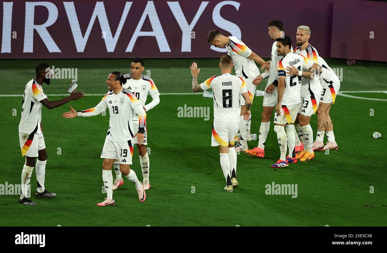 Wandbild A4 Querformat - Kai Havertz & Jamal Musiala | Fußball Fans Geschenk