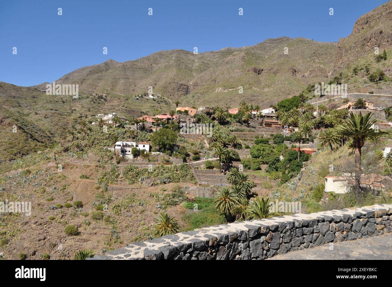 Masca auf Teneriffa, Kanarische Inseln Stockfoto