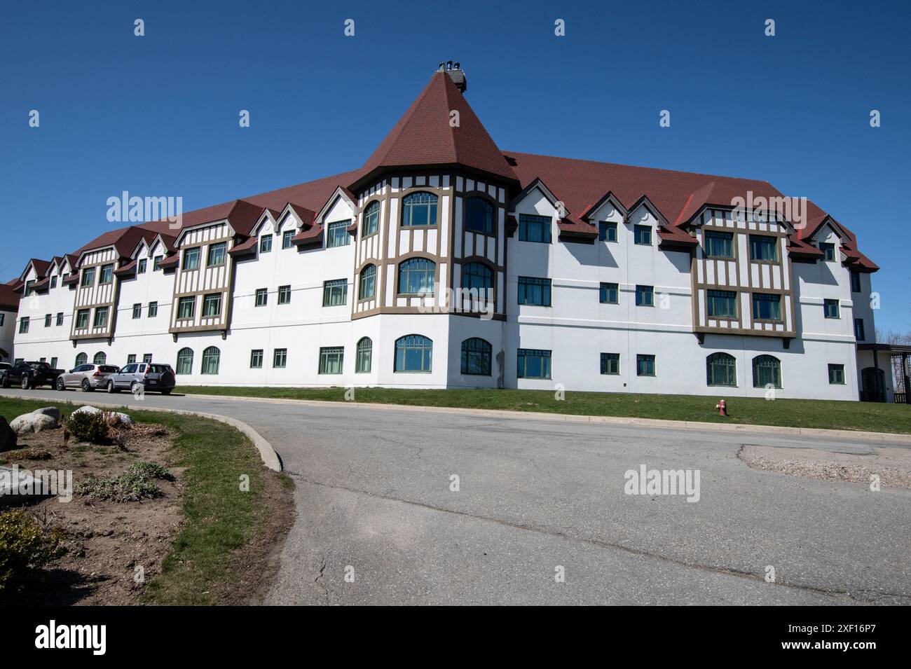 Das historische Algonquin Resort in St. Andrews, New Brunswick, Kanada Stockfoto