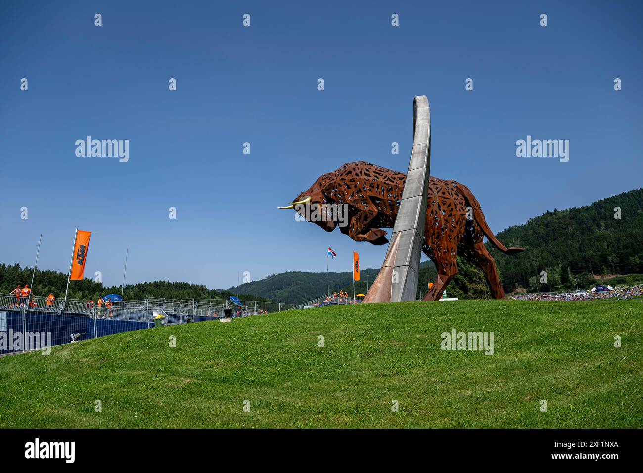 Spielberg, Österreich, Juni 30, großer Preis Österreichs, vom Red Bull Ring, spielt Spielberg für Österreich 2024. Renntag, Runde 11 der Formel-1-Meisterschaft 2024. Quelle: Michael Potts/Alamy Live News Stockfoto