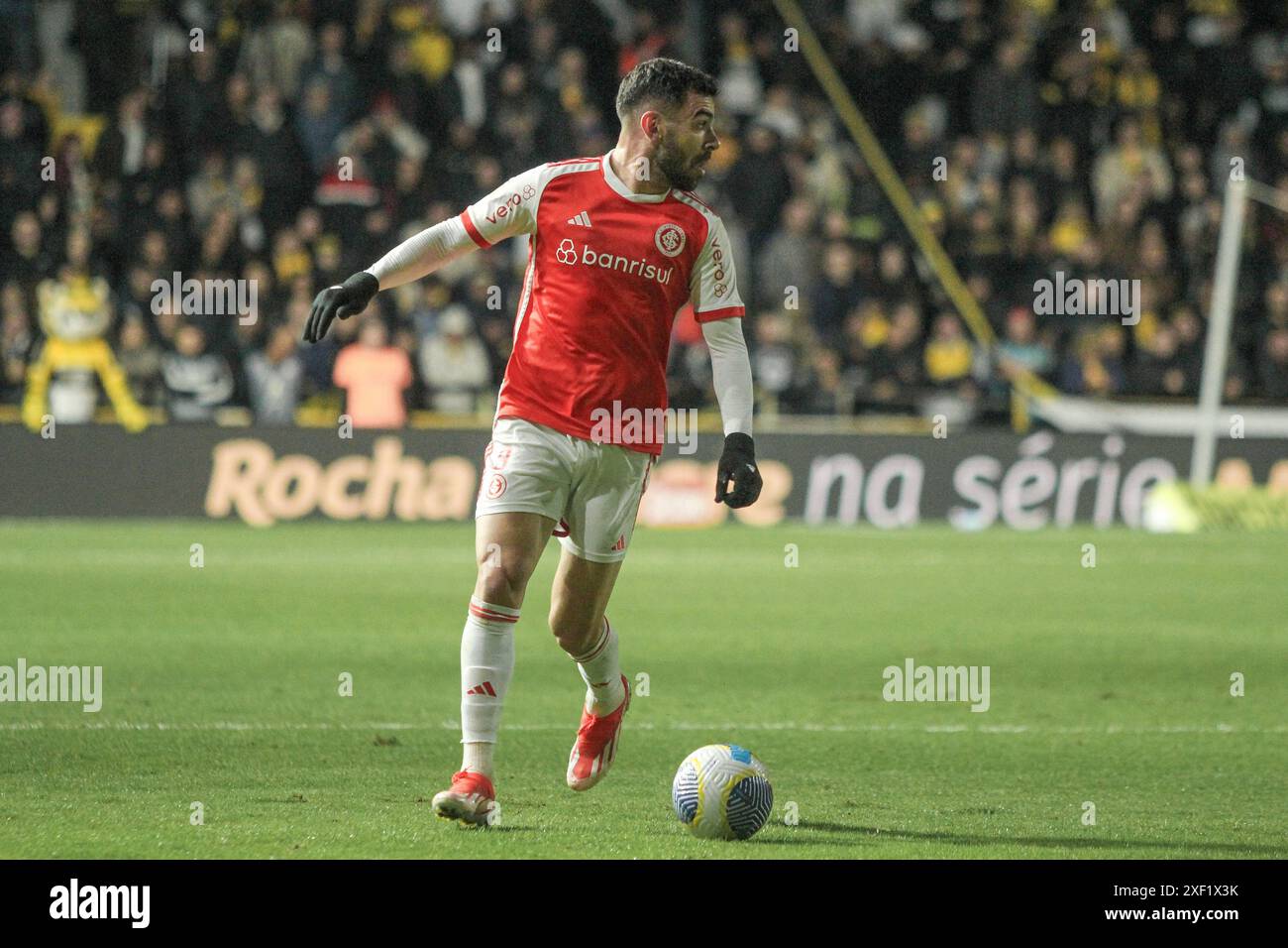 SP - CRICIUMA - 30/2024 - BRASILIANISCHER A 2024, CRICIUMA x INTERNACIONAL - Bruno Henrique INTERNACIONAL Spieler während eines Spiels gegen Criciuma im Heriberto Hulse Stadion für die brasilianische A 2024 Meisterschaft. Foto: Lucas Gabriel Cardoso/AGIF (Foto: Lucas Gabriel Cardoso/AGIF/SIPA USA) Stockfoto