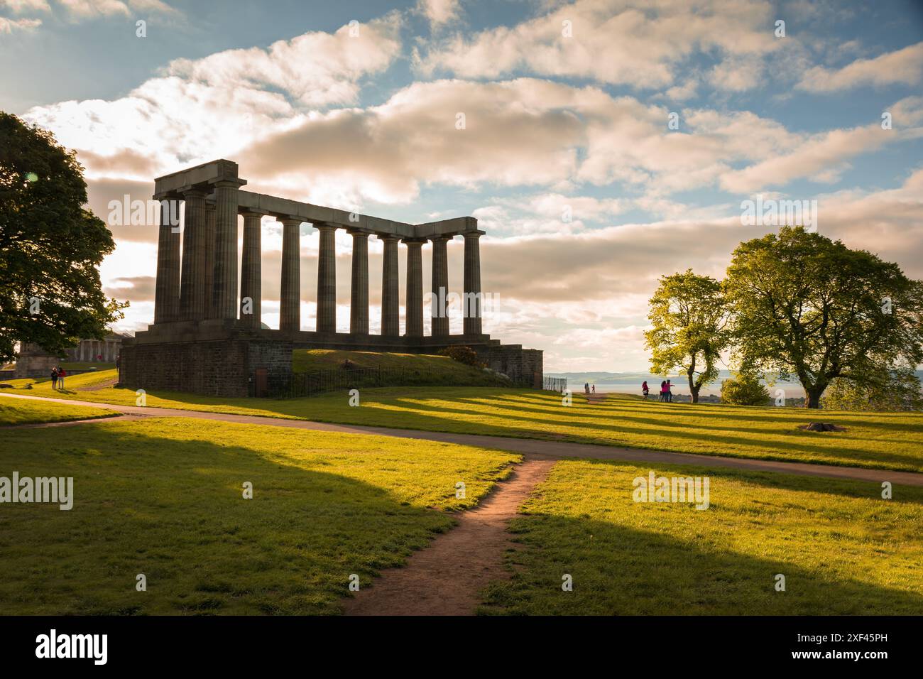 Geografie / Reise, Großbritannien, Schottland, National Monument of Scotland on Carlton Hill, Edinburgh, ADDITIONAL-RIGHTS-CLEARANCE-INFO-NOT-AVAILABLE Stockfoto