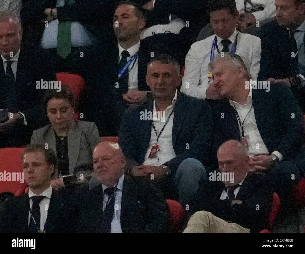 14.06.2024, Allianz-Arena, München, GER, EM UEFA 2024, Gruppe A, Deutschland gegen Schottland, auf dem Bild Davor Suker Stockfoto