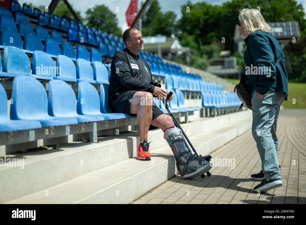 #, GER, FC Heidenheim, Laktattest, Fussball, Bundesliga, Spielzeit 2024/2025, 01.07.2024, Foto: Eibner-Pressefoto/Sascha Walther Stockfoto