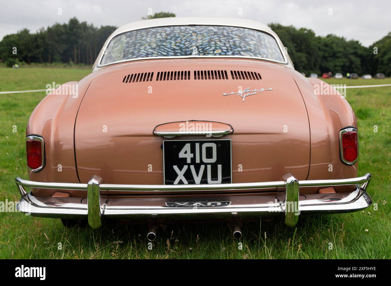 Volkswagen Karmann Ghia. Hoghton Tower Classic Car Show 2024. Stockfoto