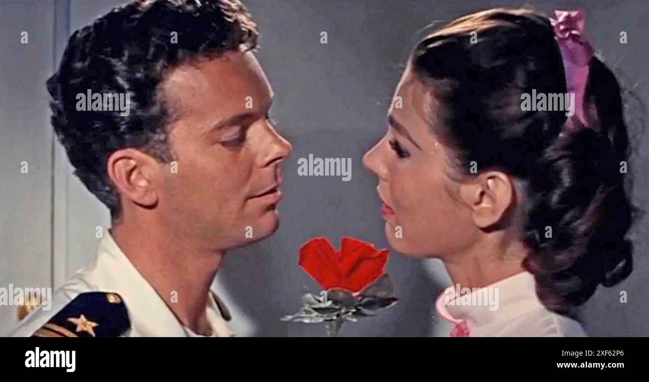 FOLGE DEN JUNGS 1963 MGM-Film mit Paula Prentiss und Russ Tamblyn Stockfoto
