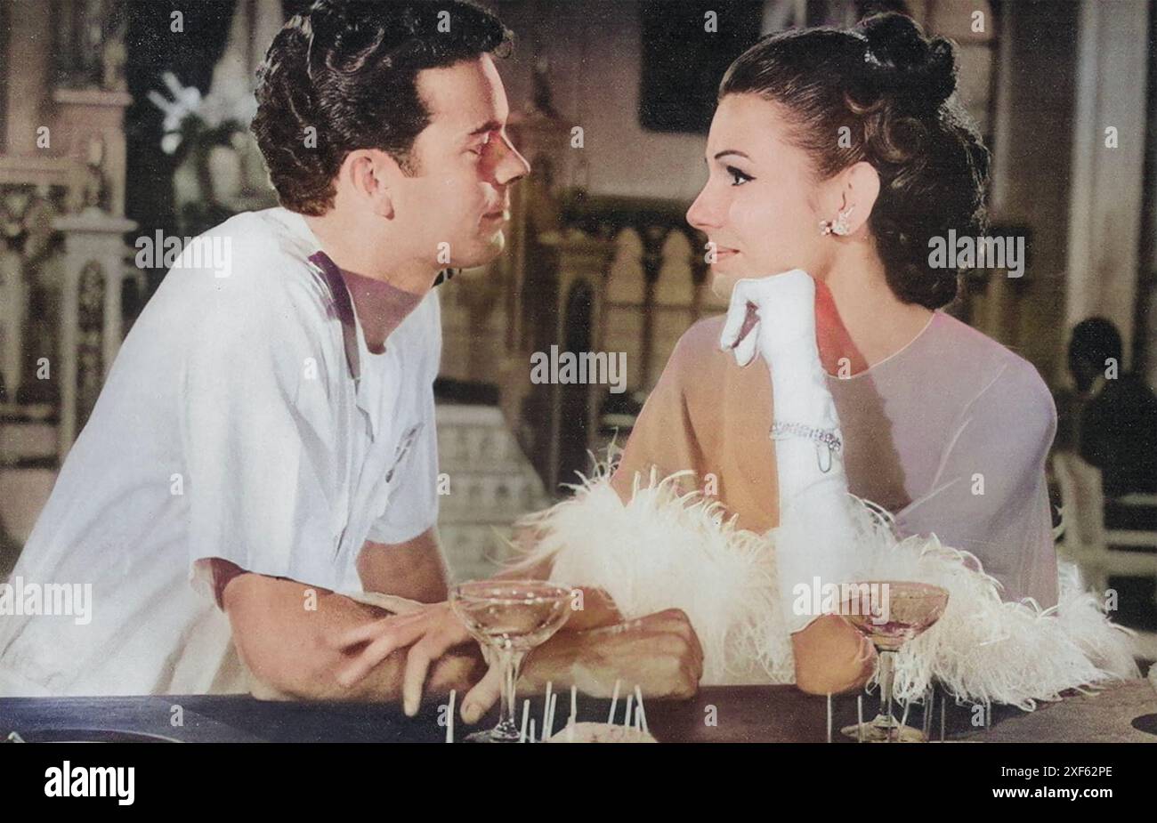 FOLGE DEN JUNGS 1963 MGM-Film mit Paula Prentiss und Russ Tamblyn Stockfoto