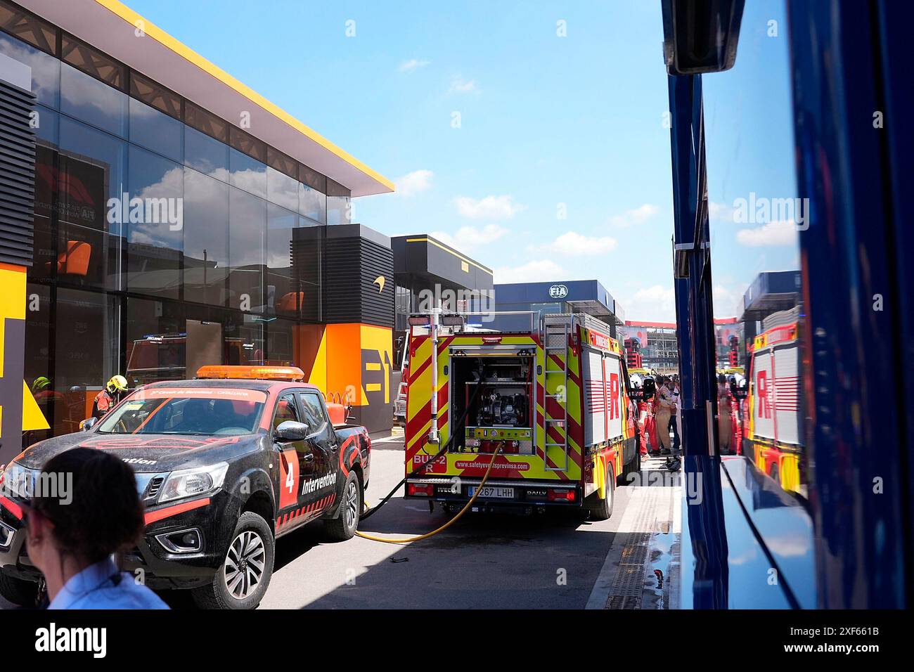 Barcelona, Spanien. Juni 2024. 22.06.2024, Circuit de Catalunya, Barcelona, Formel 1 Aramco Grand Prix von Spanien 2024, im Bild Credit: dpa/Alamy Live News Stockfoto
