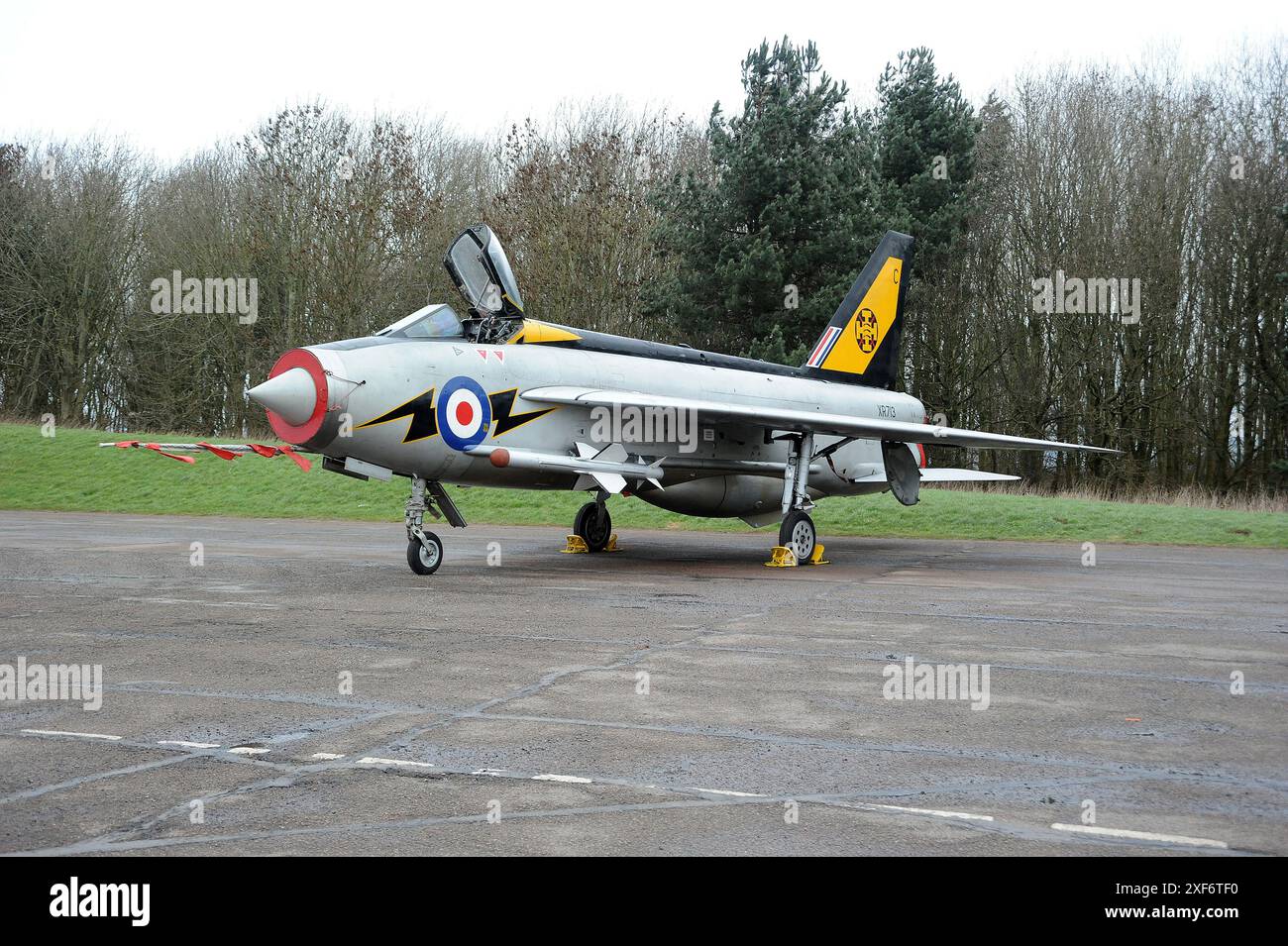Lightning 'XR713' in Bruntingthorpe. Stockfoto