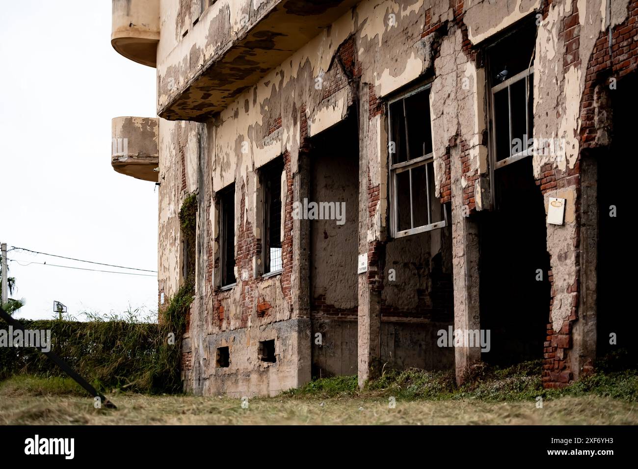 Historisches Grand Hotel Vienna Museum in Miramar, Argentinien Stockfoto