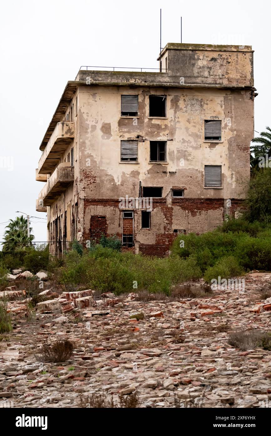 Historisches Grand Hotel Vienna Museum in Miramar, Argentinien Stockfoto