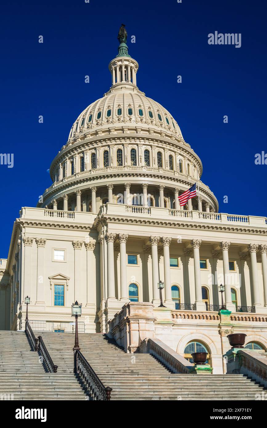 Das Kapitol der Vereinigten Staaten, Washington, D. C, USA. Stockfoto