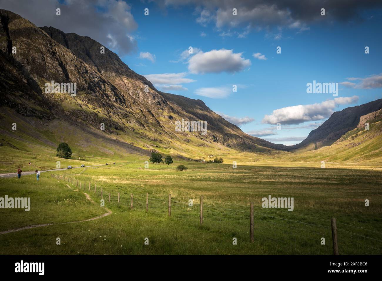 Geographie / Reise, Großbritannien, Schottland, Glencoe Valley auf der A82, ADDITIONAL-RIGHTS-CLEARANCE-INFO-NOT-AVAILABLE Stockfoto