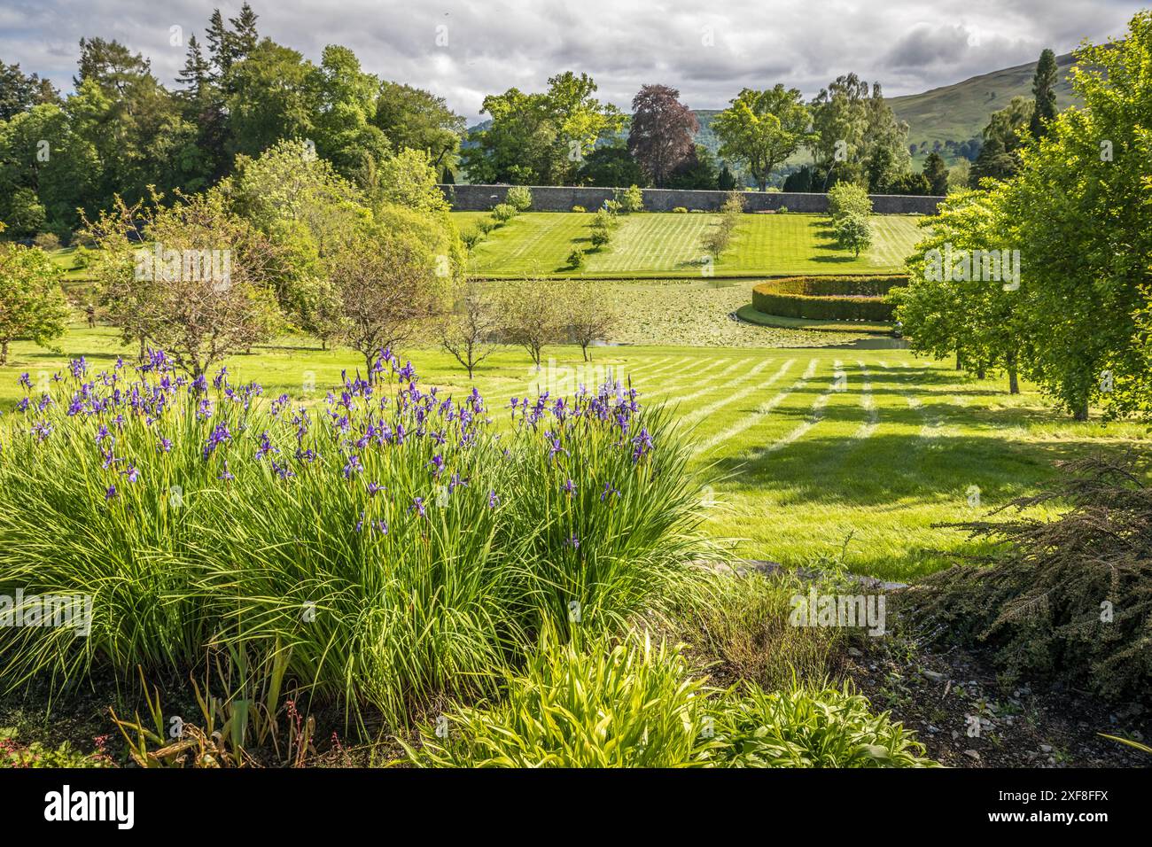 Geografie / Reise, Großbritannien, Schottland, Hercules Garden of Blair Castle and Garden, ADDITIONAL-RIGHTS-CLEARANCE-INFO-NOT-AVAILABLE Stockfoto