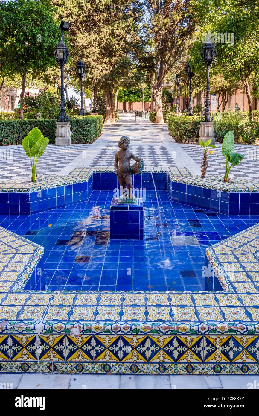 Alameda Apocada Gardens, Cadiz, Andalusien, Spanien Stockfoto