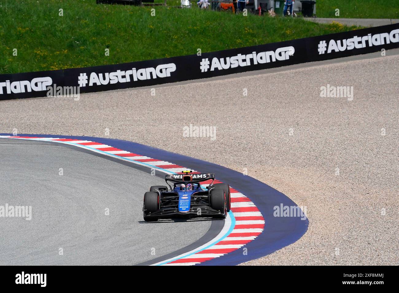 28.06.2024, Red Bull Ring, Spielberg, Formel 1 großer Preis von Österreich 2024, Foto Logan Sargeant (USA), Williams Racing Stockfoto
