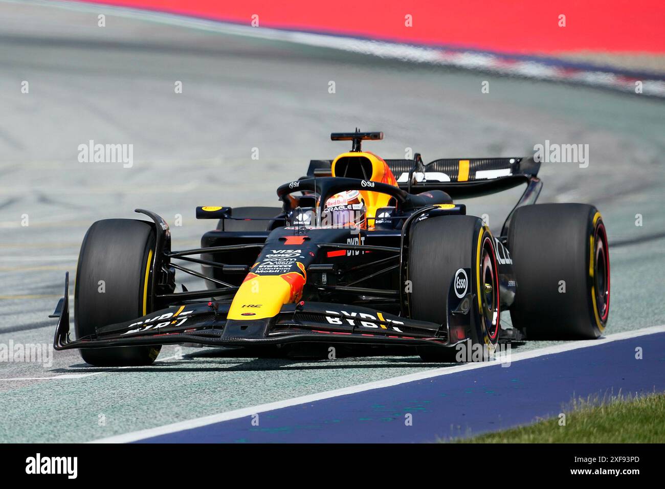 30.06.2024, Red Bull Ring, Spielberg, Formel 1 großer Preis von Österreich 2024, Foto Max Verstappen (NLD), Oracle Red Bull Racing Stockfoto