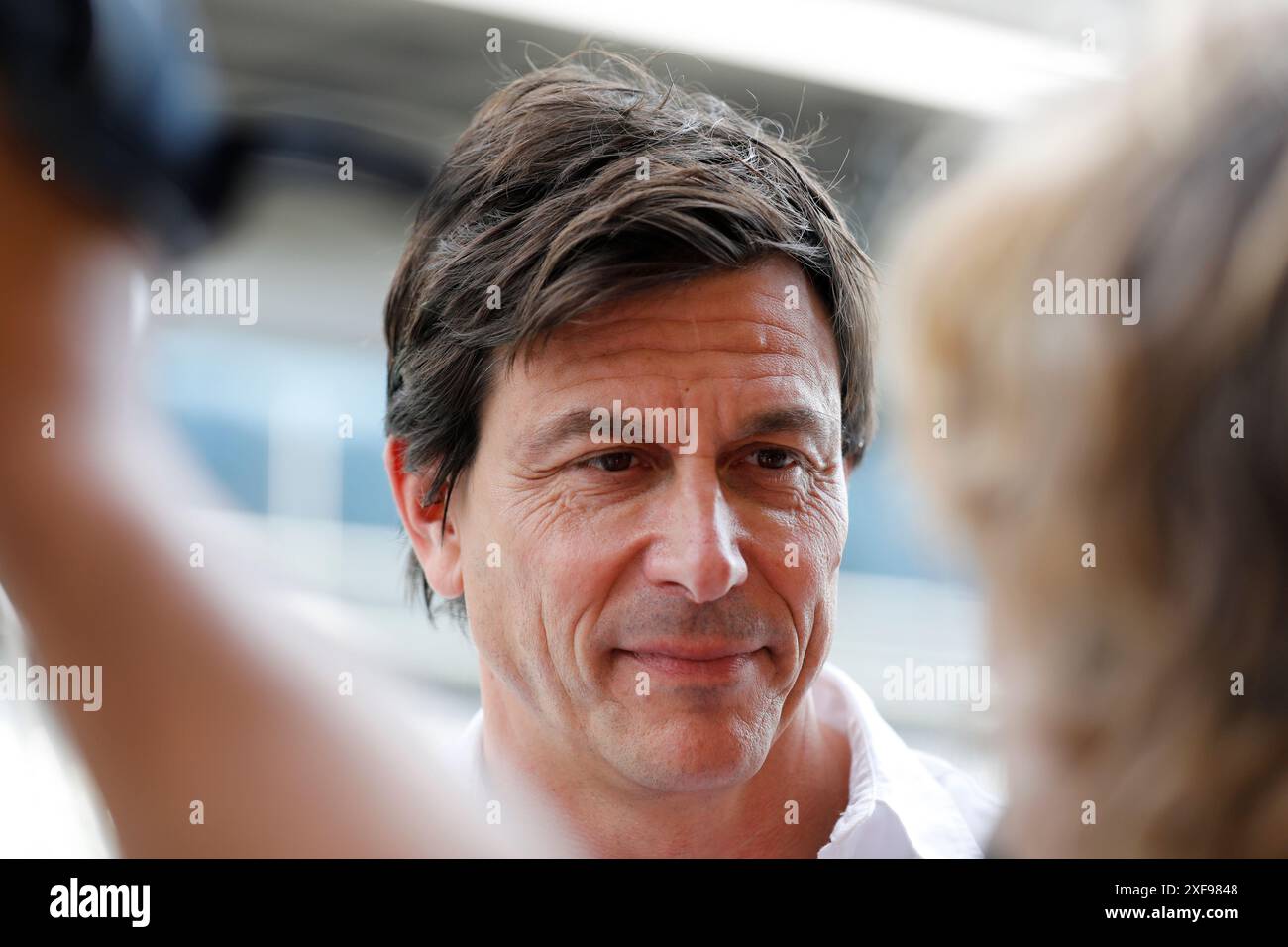 Spielberg, Österreich. Juni 30 2024. Formel 1 Quatar Airlines großer Preis von Österreich am Red Bull Ring, Österreich. Im Bild: Toto Wolff, Teamchef des Mercedes AMG Petronas Formel-1-Teams © Piotr Zajac/Alamy Live News Stockfoto
