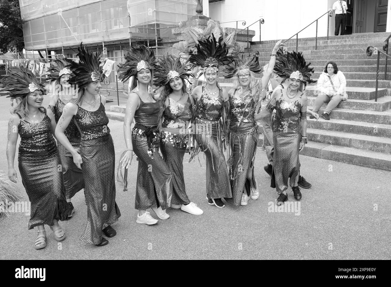 MAZEY DAY GOLOWAN FESTIVAL PENZANCE CORNWALL Stockfoto