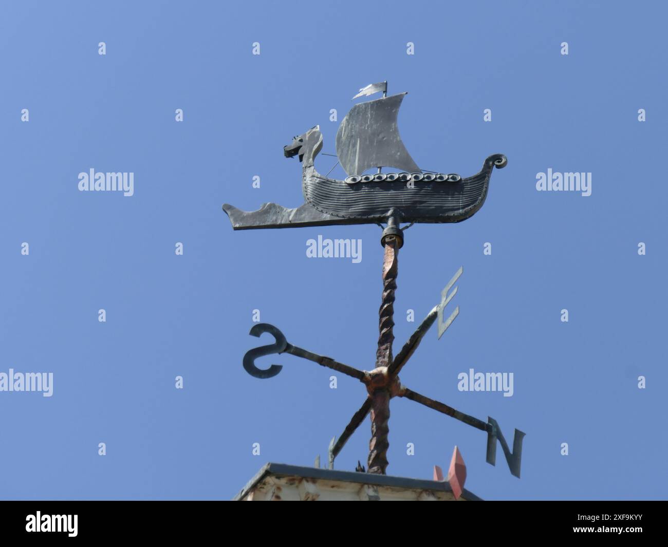Wetterfahne Stockfoto