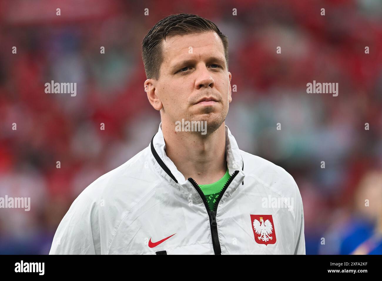BERLIN, DEUTSCHLAND - 21. JUNI 2024: Euro 2024 Groupe D Spiel Polen gegen Österreich 1:3. Wojciech Szczesny Stockfoto