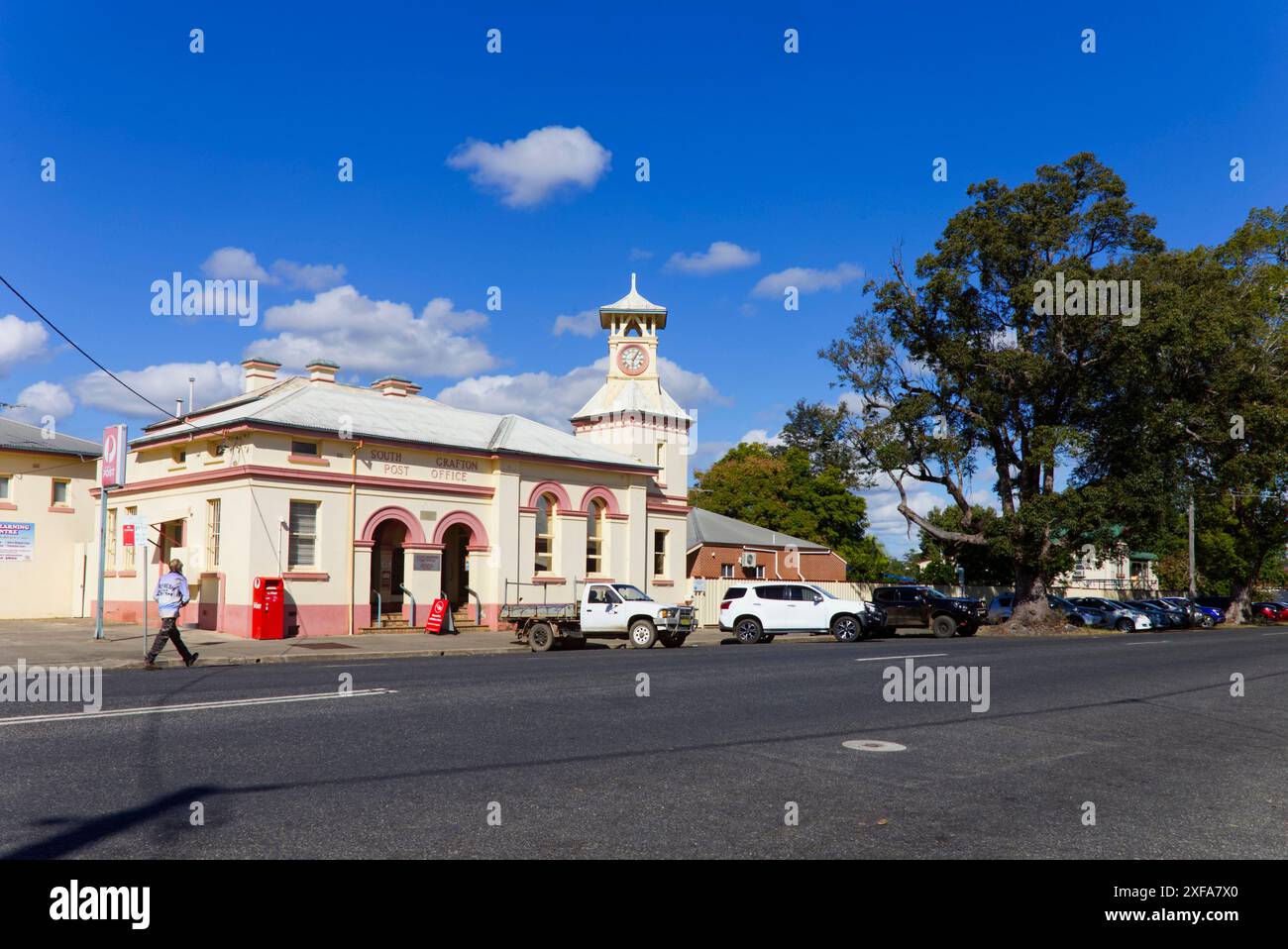 Das South Grafton Post Office, ein bekanntes Wahrzeichen in South Grafton, New South Wales, Australien. Stockfoto